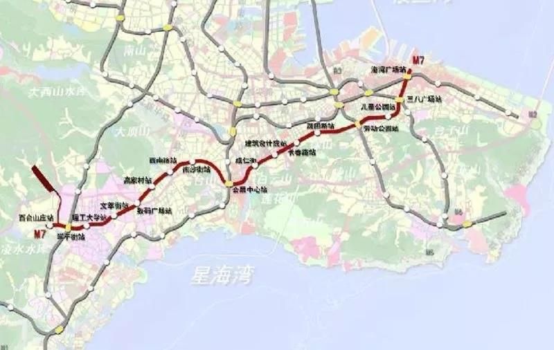 大连地铁最新线路图全景概览